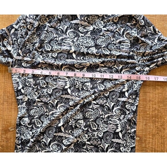 By Design NWT black and white turtle neck women's size small - Picture 6 of 9